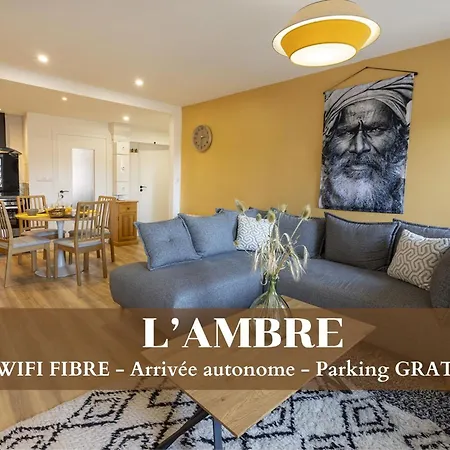 L'Ambre - 1 A 4P - Wifi Fibre - Parking Gratuit Apartment Pont-d'Ain Exterior photo